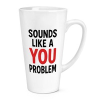 Gift Base Tasse FüR Kaffee 17 Oz GroßE Latte Becher Weiß Keramik Lustig Spruch