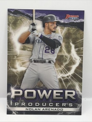 2020 Bowman's Best Power Producers Nolan Arenado #PP-NA Superfractor #1/1 SP SSP