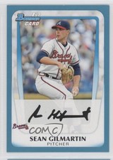 2011 Bowman Draft Prospects Blue 31/499 Sean Gilmartin #BDPP32 0m8