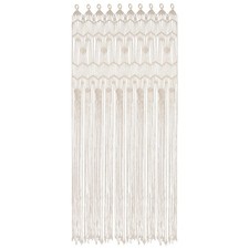 Boho Macrame Window Curtain Room Divider Doorway Curtain 79 x 35 Inches Large...