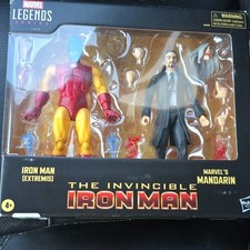 Hasbro Marvel Legends Iron Man  Extremis  & Mandarin Boxed Figure Collection