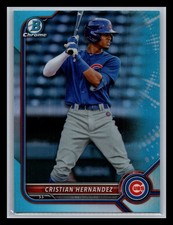 Cristian Hernandez Chicago Cubs #BD-111 Bowman 2022 Bowman Draft 1st Edition