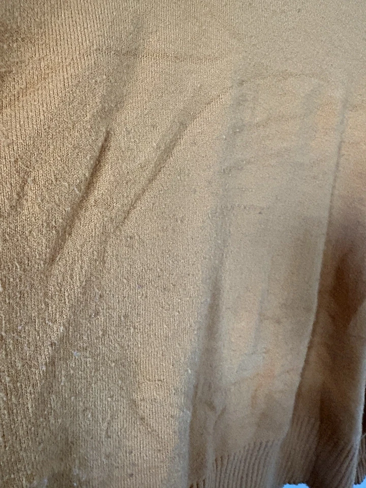 French Connection Women’s Orange Round Neck Jumper size 12/14 - Image 3 of 4