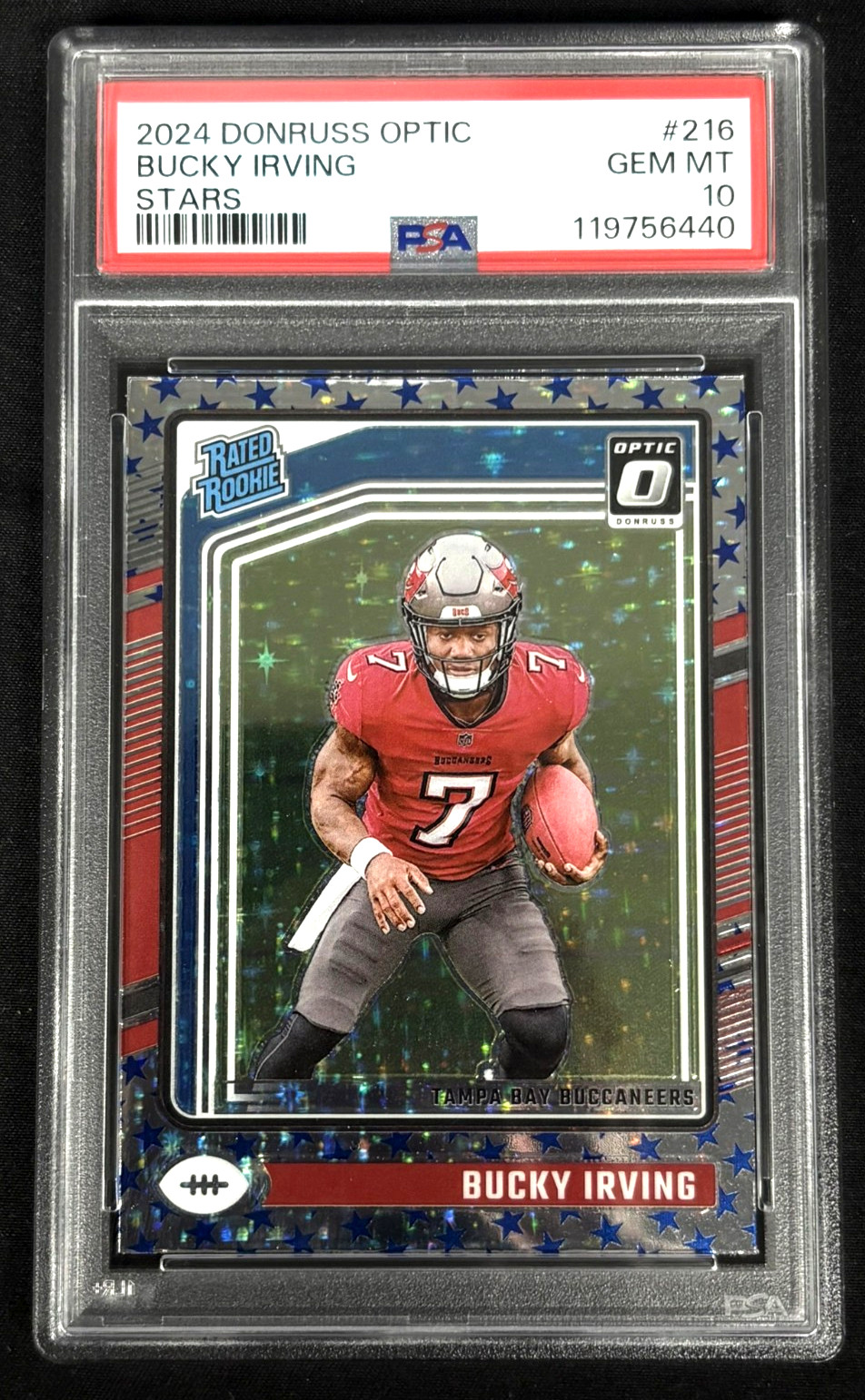 2024 Panini Donruss Optic Bucky Irving Stars Rated Rookie #216 PSA 10