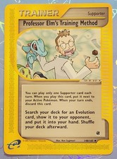 Professor Elm's Training Method 148/165 Expedition Base Set Pokemon Card NM on eBay