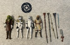 Star Wars Action Figure 4  Lot of 4 and 6 Mel...