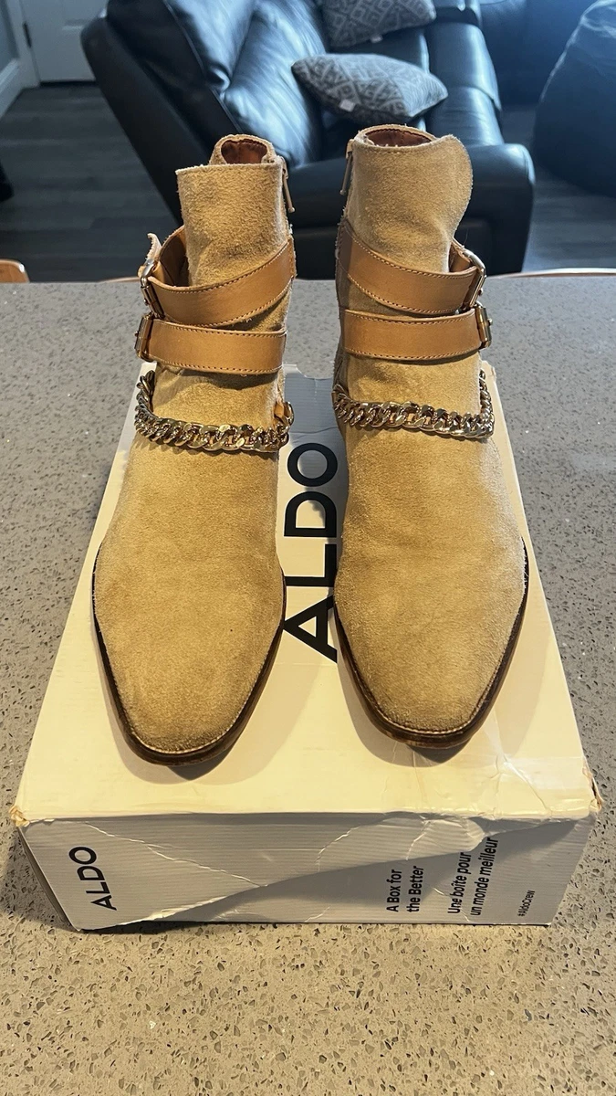 Suede Motorcycle Boots for Men for sale | eBay display picture 3