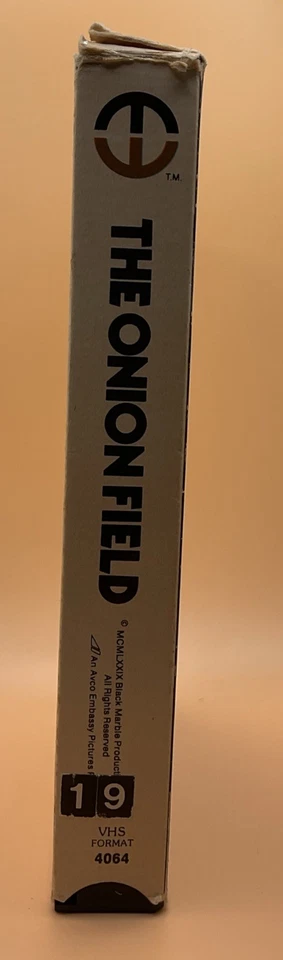 The Onion Field VHS 1980 Magnetic Video Tested Early VHS History - Image 4 of 4