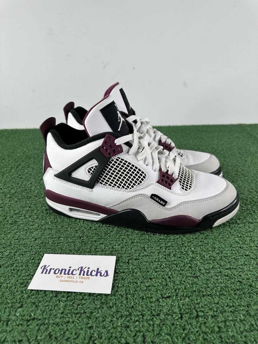 Jordan 4 Retro x Paris Saint-Germain Bordeaux 2020 for Sale