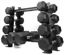 Soporte para mancuernas de acero, compacto, r...
