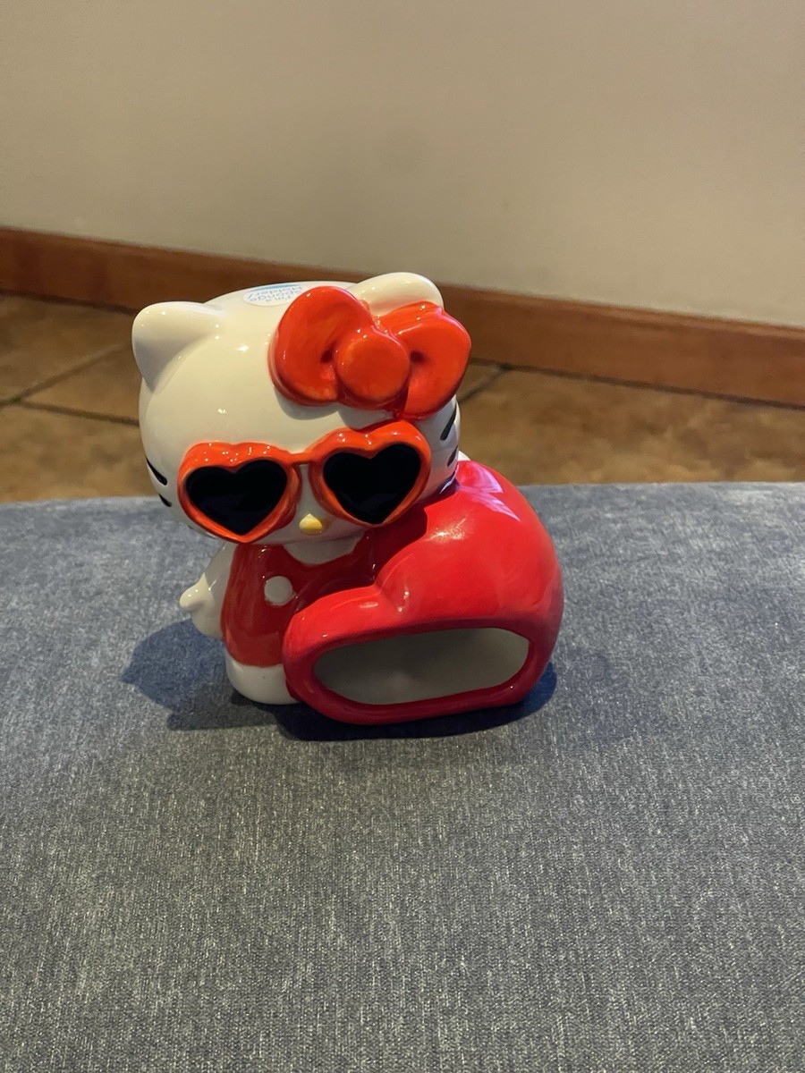 Sanrio Hello Kitty Sculpted Ceramic Hand Painted Kitchen Sponge