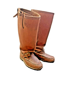 Vtg Gokey Hunting Snake Gro-Cord Boots Mens 10.5 E Brown Bison Classic Engineer Gokey Snake Boots | eBay main image 3