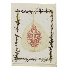 Grußkarte Postkarte handmade natural recycle...