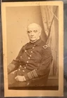 CDV's of  Commodore George S Blake and his Navy Secretary R.M. Chase