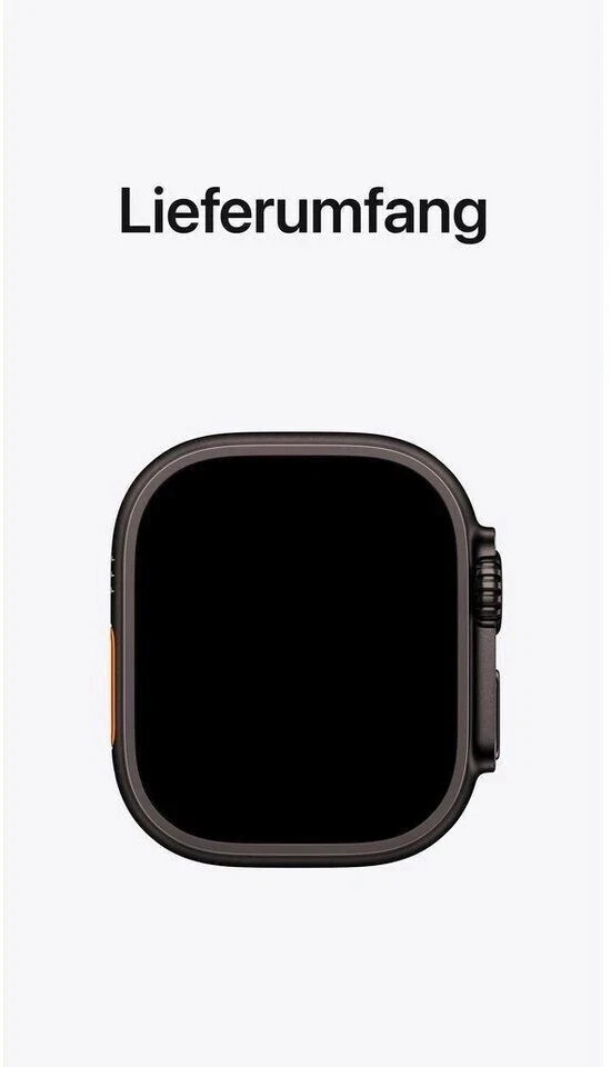 Apple Watch Ultra 2 49 mm Black Titanium GPS + Cellular *neutrale Verpackung* - Bild 2 von 2