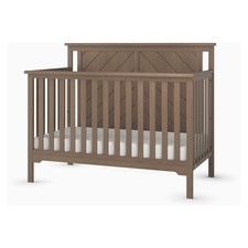 Hampton Flat 4-in-1 Convertible Crib Dusty Heather Child Craft