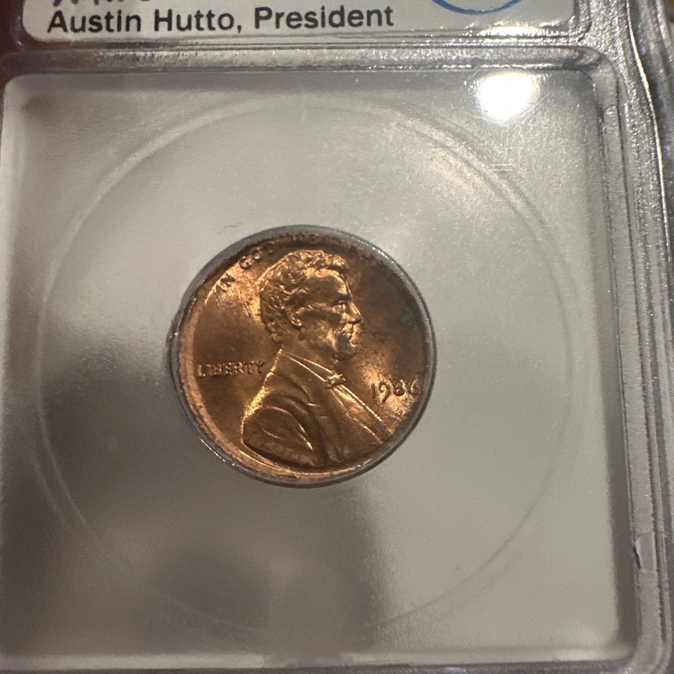 BU Broadstruck Sin City Hoard 1C ICG Penny 3 Pieces 1986, 2000, 2001 - Image 3 of 4