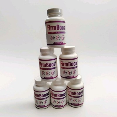 Firm Boost Capsules Collagen Complex For Healthy Skin Supplement - 6 Bottles