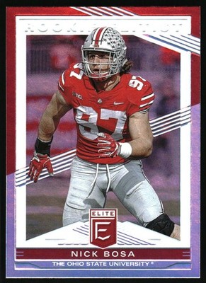 2019 Donruss Elite #RE-1 Nick Bosa Rookie Elitist