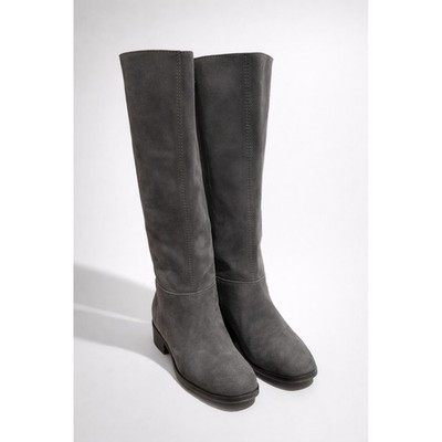 Nine West Western CottageCore Riding Bohemian Grunge Streetwear Suede 7.5M