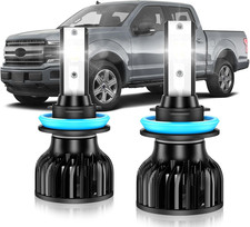 Ford F150 2015-23 bombillas de haz bajo 6000 k blanco frío - repuesto compatible