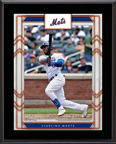Starling Marte New York Mets 10.5" x 13" Sublimated Player Plaque