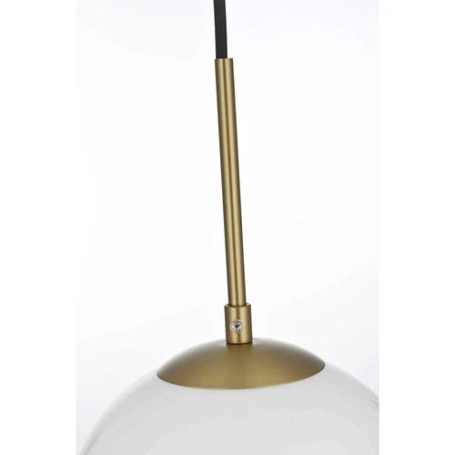 Living District LD2207SG Baxter 1 Light 8 inch Satin Gold Pendant Ceiling Light - Picture 6 of 10