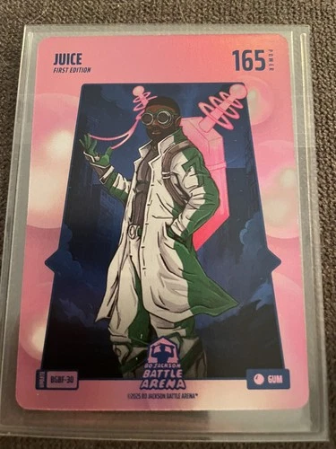 2025 Bo Jackson Battle Arena Jaylen Brown “Juice” Bubble Gum Battlefoil SSP