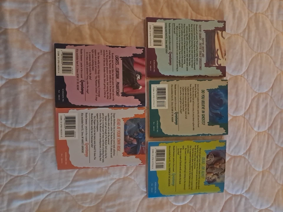 Set Of 5 R.L Stine First Edition Goosebumps Paperback Books #21, 22, 23, 24, 25) - Image 2 of 4