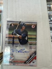 Pablo Olivares 2019 Bowman Baseball 1st Bowman Auto #PA-PO NrMt