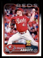 2024 Topps #214 Andrew Abbott Cincinnati Reds