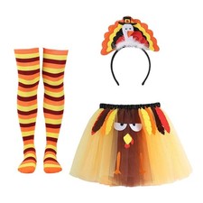 Thanksgiving T&uuml;rkei Kost&uuml;m Set Cosplay Anzug f&uuml;r Party Performance Rollenspiel