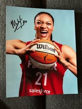 Makayla Timpson Signed 8 X 10 Photo WNBA Autographed Indiana Fever