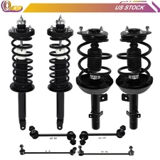 Front Rear Complete Struts For 2013-2017 Honda Accord Sway Bar + Suspension Kit