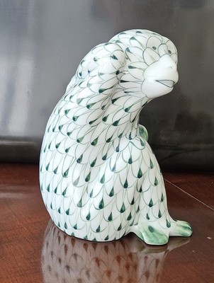 Affen-Porzellanfigur von Andrea by Sadek im Herend-Stil ~1990 USA