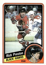 1984 Topps Rich Preston #34