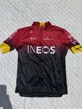 Castelli Team Ineos Mens Squadra Burgundy Red...