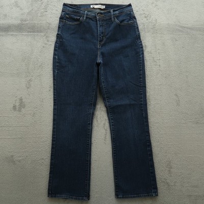 Levi's 512 Jeans Women's Size 10S Blue High-Rise Slimming Bootcut 29'' inseam