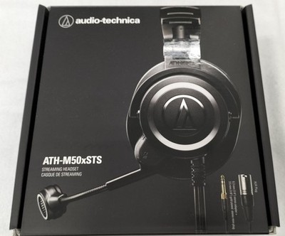 Audio-Technica ATH-M50xSTS Streaming Headset USB Black Studio Quality - Used