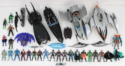 Lot of Batman Forever, Batman & Robin Kenner 25 Figures & 7
