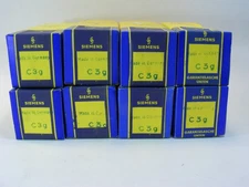 C3g Siemens tubes in still sealed boxes, NOS/NIB