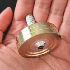 New Brass Hand Twisting Spinning Top Gyro Gyroscope Collection EDC Spinner Toys
