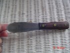 Vintage Goodell Co. 3.5" Blade Icing Spatula Spreader Stainless Wood Handle USA — photo 3