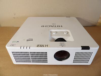 Hitachi LP-WU3500 Projector Beamer WUXGA DLP 3500 Lumens - 12,326 H - NO REMOTE
