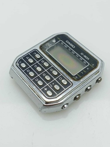 Casio C-801 Calculator Vintage Watch For Parts/Repair | eBay