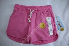 NEW Cat  Jack Easy On Easy Off Flexible Drawstring Girl's Pink Shorts Size XS