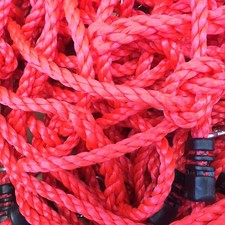 Kletternetz H:2,00m x B:3,0m rot Outdoor Spie...
