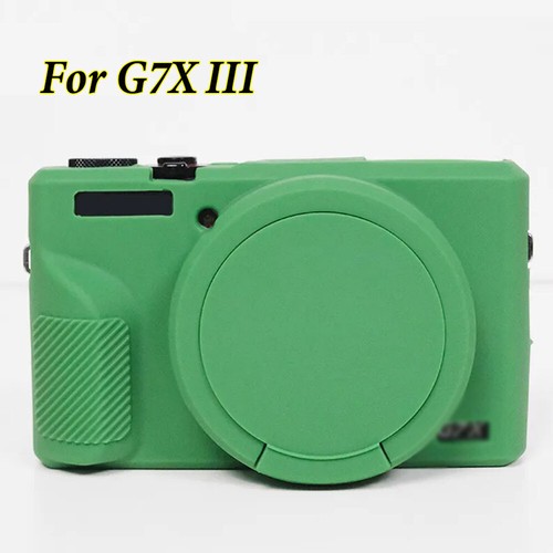 Camera Soft Silicone Skin Cases/Covers 9C for Canon G7X Mark II/G7X Mark III - Picture 21 of 25