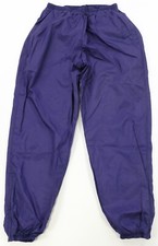Rare VTG NIKE Small Tonal Swoosh Windbreaker Track Pants 2000s Purple Women  s XL