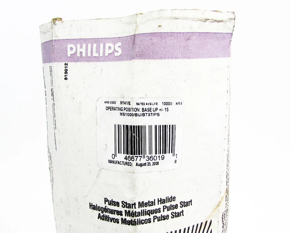 Philips - MS1000/BU/BT37/PS Metal Halide 1000W Pulse Start Light Bulb - Image 3 of 4